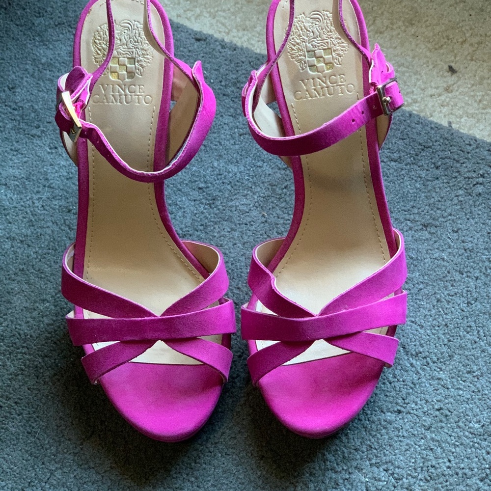 Platform stiletto sandal